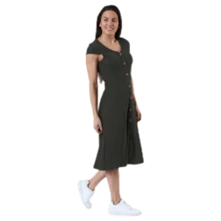 Nella S/S Dress Jrs Green