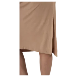 Neora Ss Fold Up Dress Beige