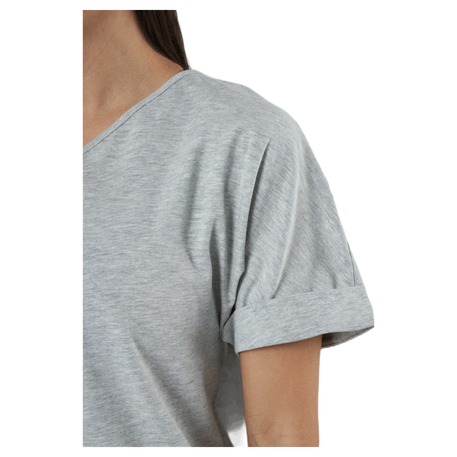 Neora Ss Fold Up Dress Grey