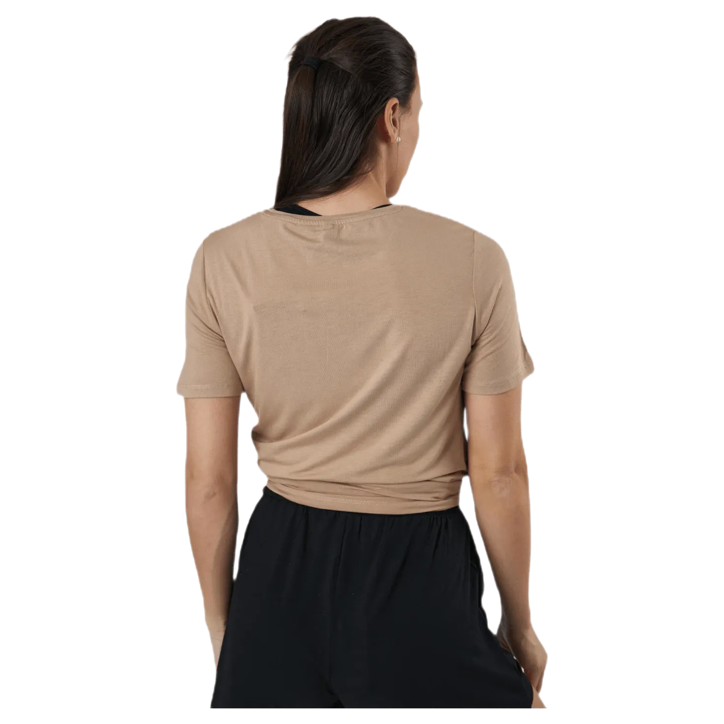 Neora Ss Tie Tee Beige