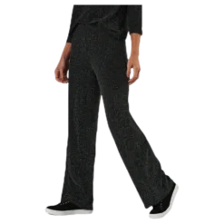 New Queen Glitter Pant Jrs Black