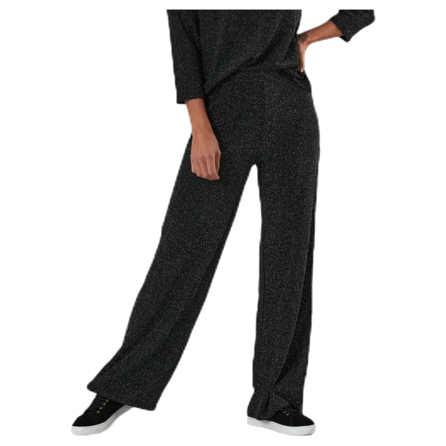 New Queen Glitter Pant Jrs Black