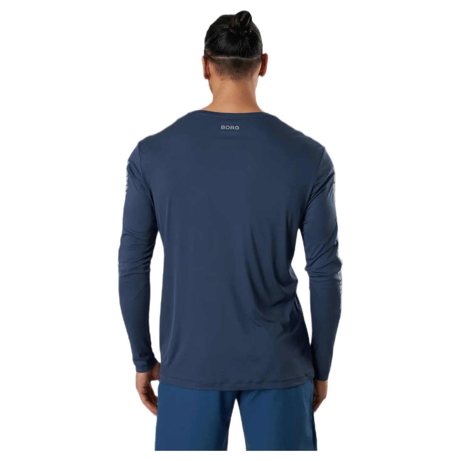 Night LS Perf Tee Blue