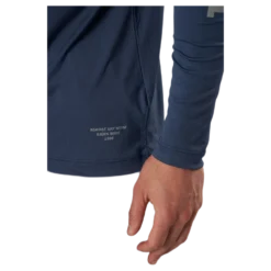 Night LS Perf Tee Blue