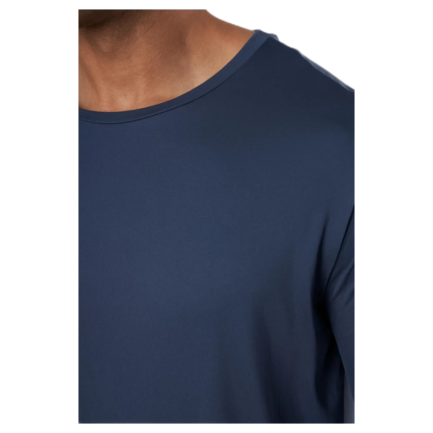 Night LS Perf Tee Blue