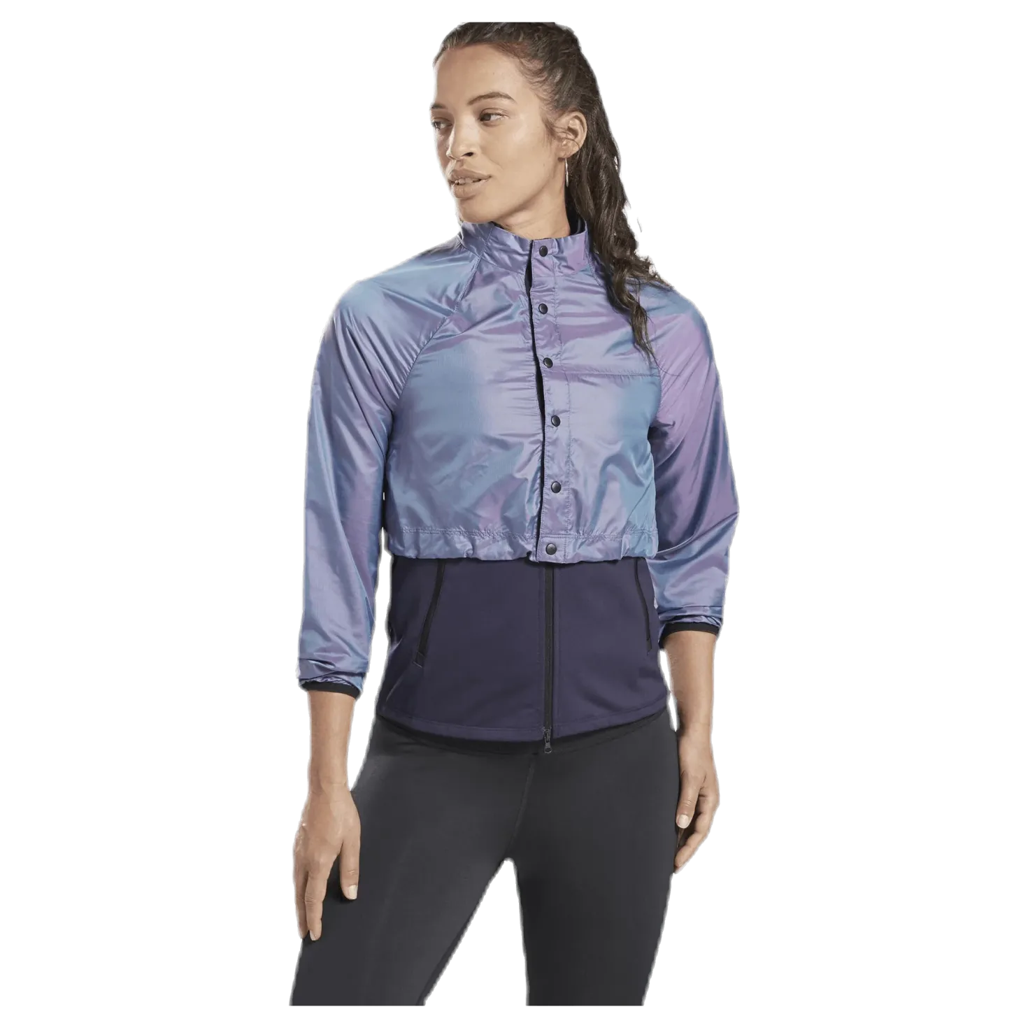 Night Runner Convert Jacket Purple
