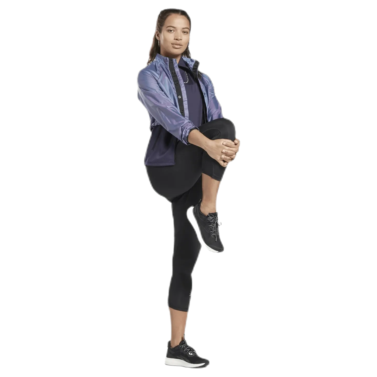 Night Runner Convert Jacket Purple