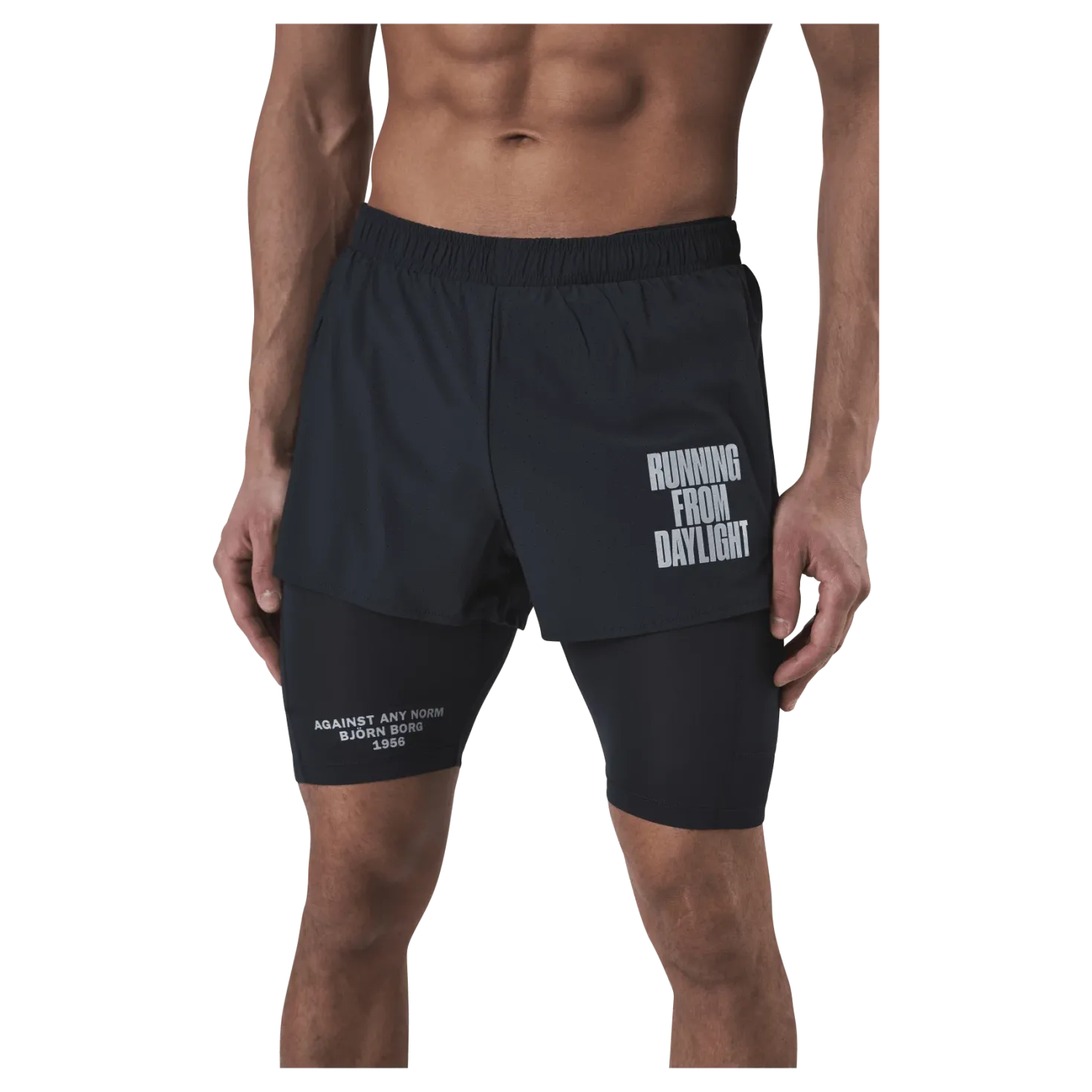 Night Shorts 2.5" Black