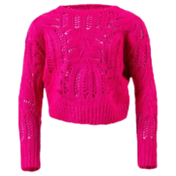 Nikaj LS Short Knit Pink