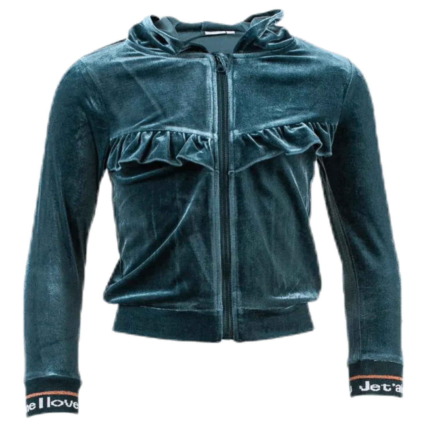 Nille Vel Card W Hood Green