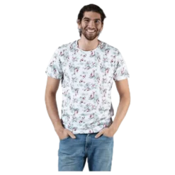 Nizzen Tee Ss Crew Neck White