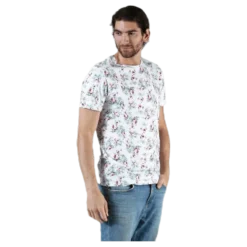 Nizzen Tee Ss Crew Neck White