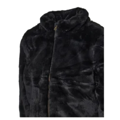 Nkfmanette Faux Fur Bomber Jac Black