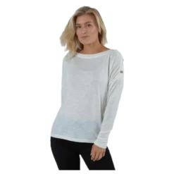 Nollie Ls O-Neck Top White