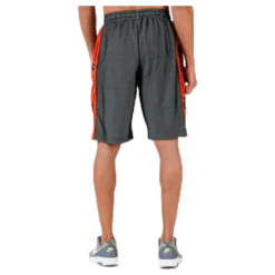 No1 mesh shorts Orange/Black