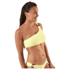 Nora Bikini Oneshoulder Top Yellow