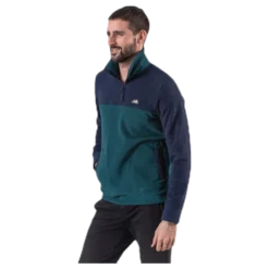 North Sweat Half Zip Blue