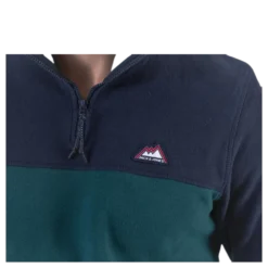 North Sweat Half Zip Blue