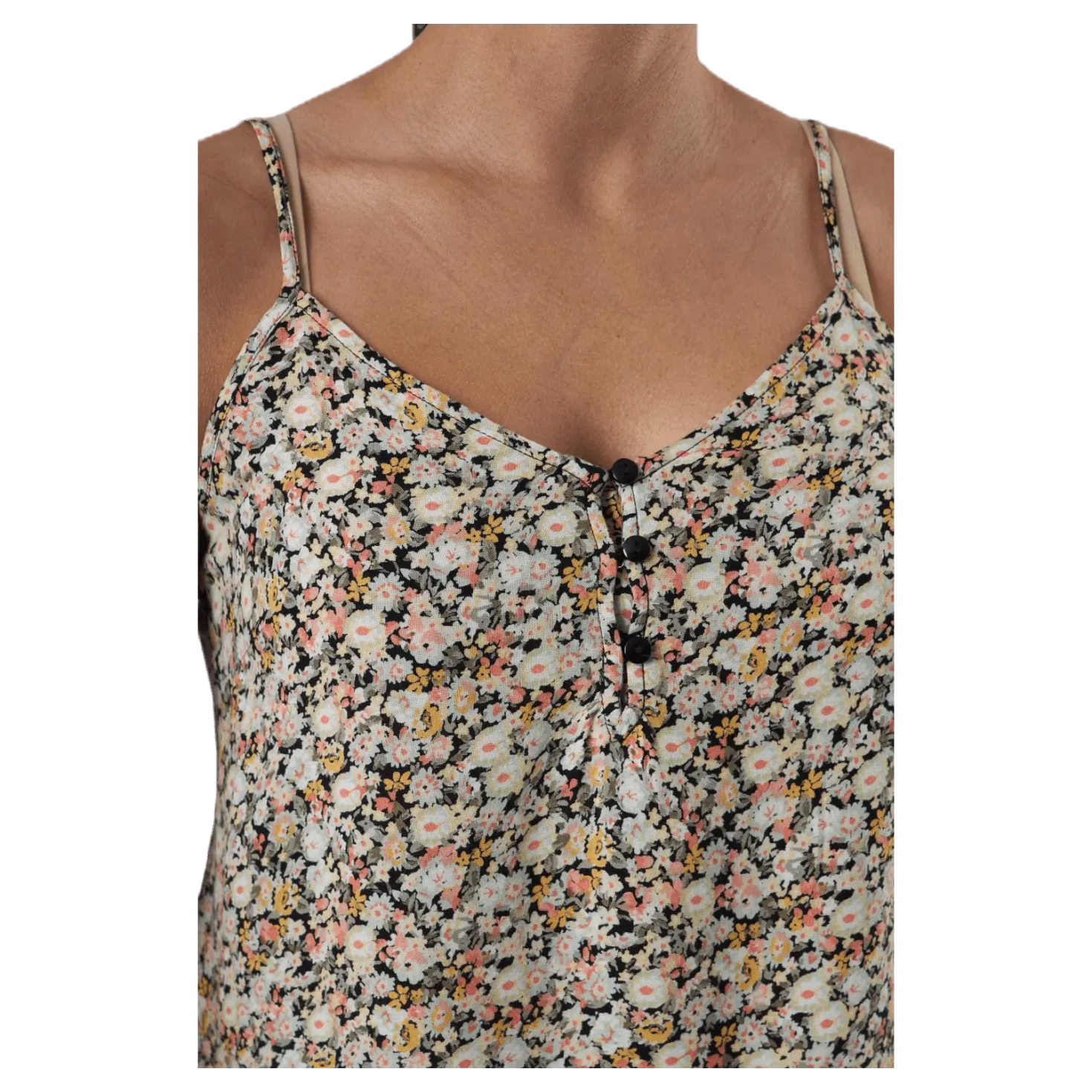 Nya Slip Top Black