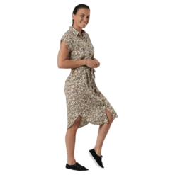 Nya Ss Shirt Dress Black