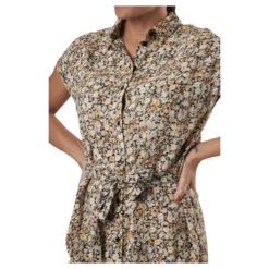 Nya Ss Shirt Dress Black