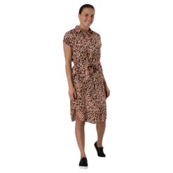 Nya Ss Shirt Dress Orange