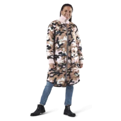 Nyre Parka Pink/Patterned