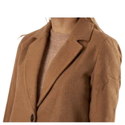 Olivia-Astrid Wool Coat Otw Brown