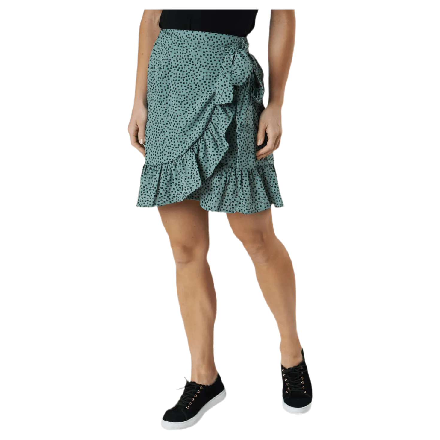 Olivia Wrap Skirt Wvn Green