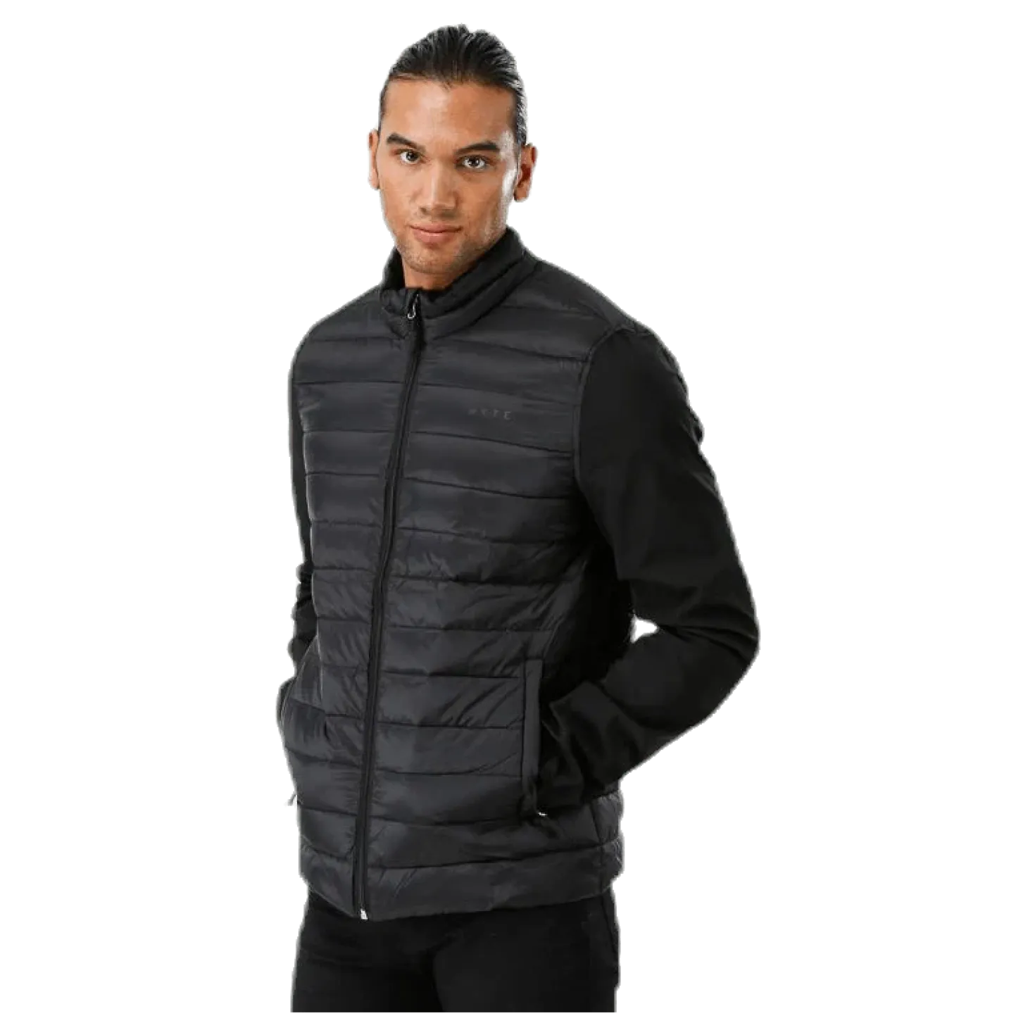 Olle Hybrid Jacket Black