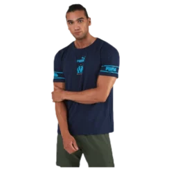 Olympique Marseille Culture Tee II Blue
