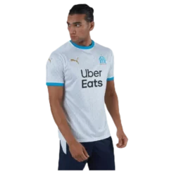 Olympique Marseille Home Shirt Replica Blue/White