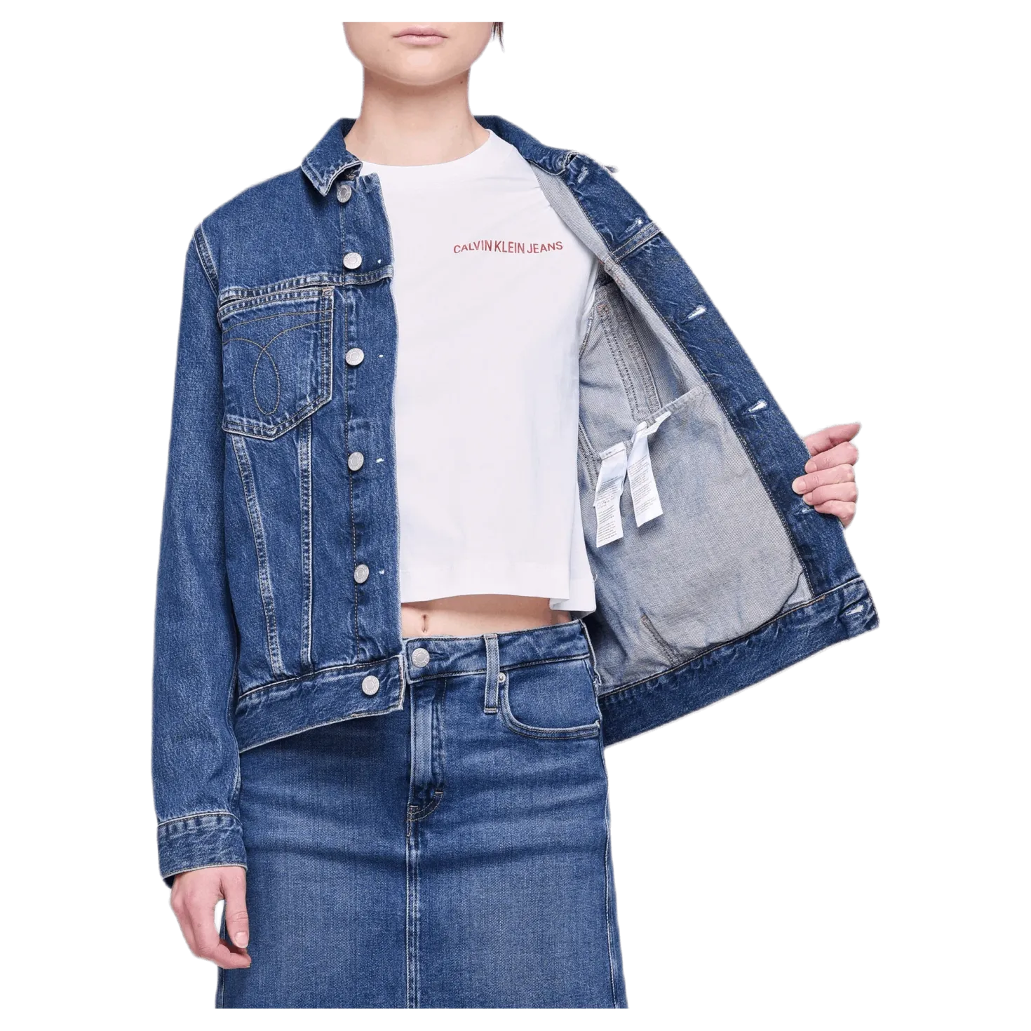 Omega Embroidered Trucker Gray