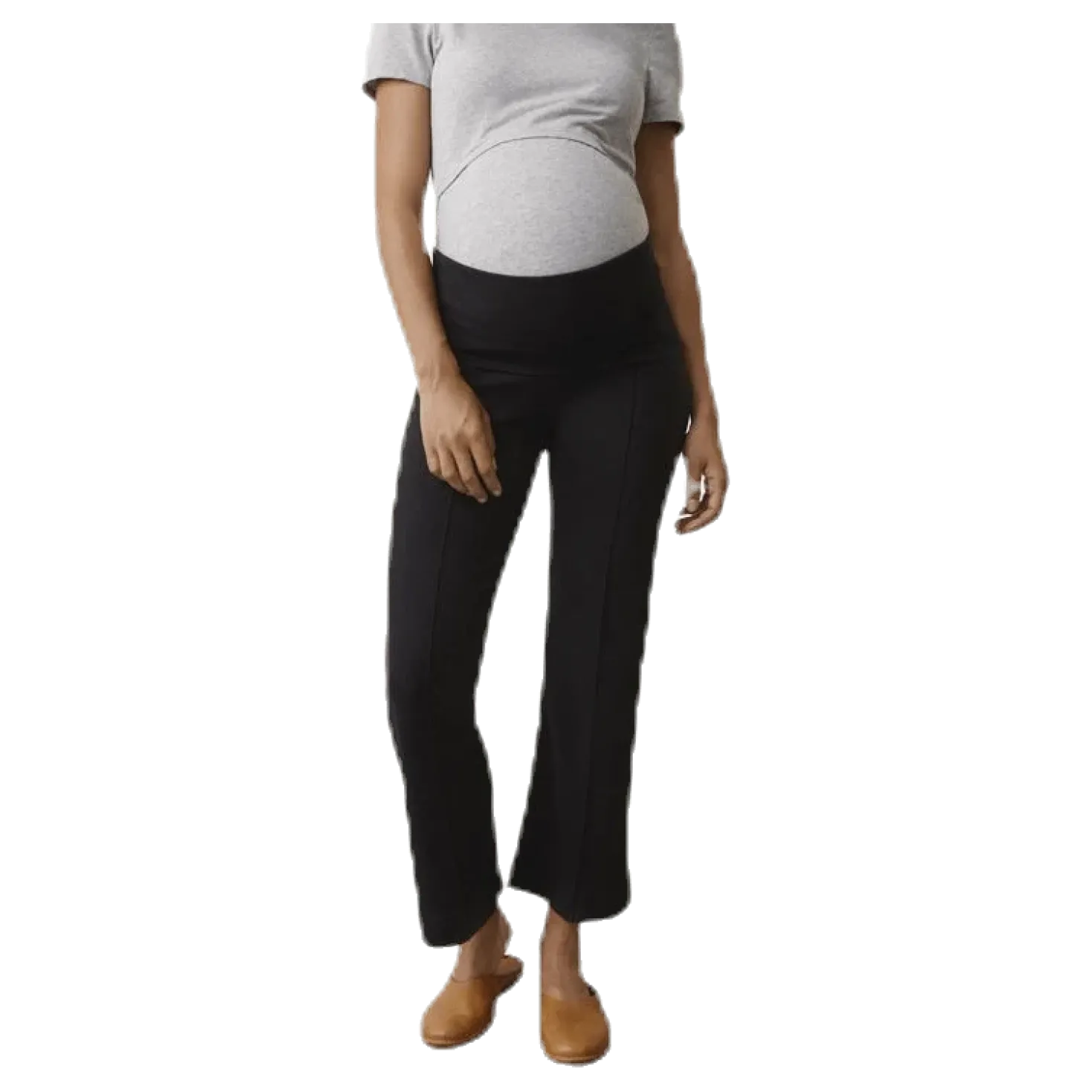 Once-On-Never-Off Cropped Pants Black
