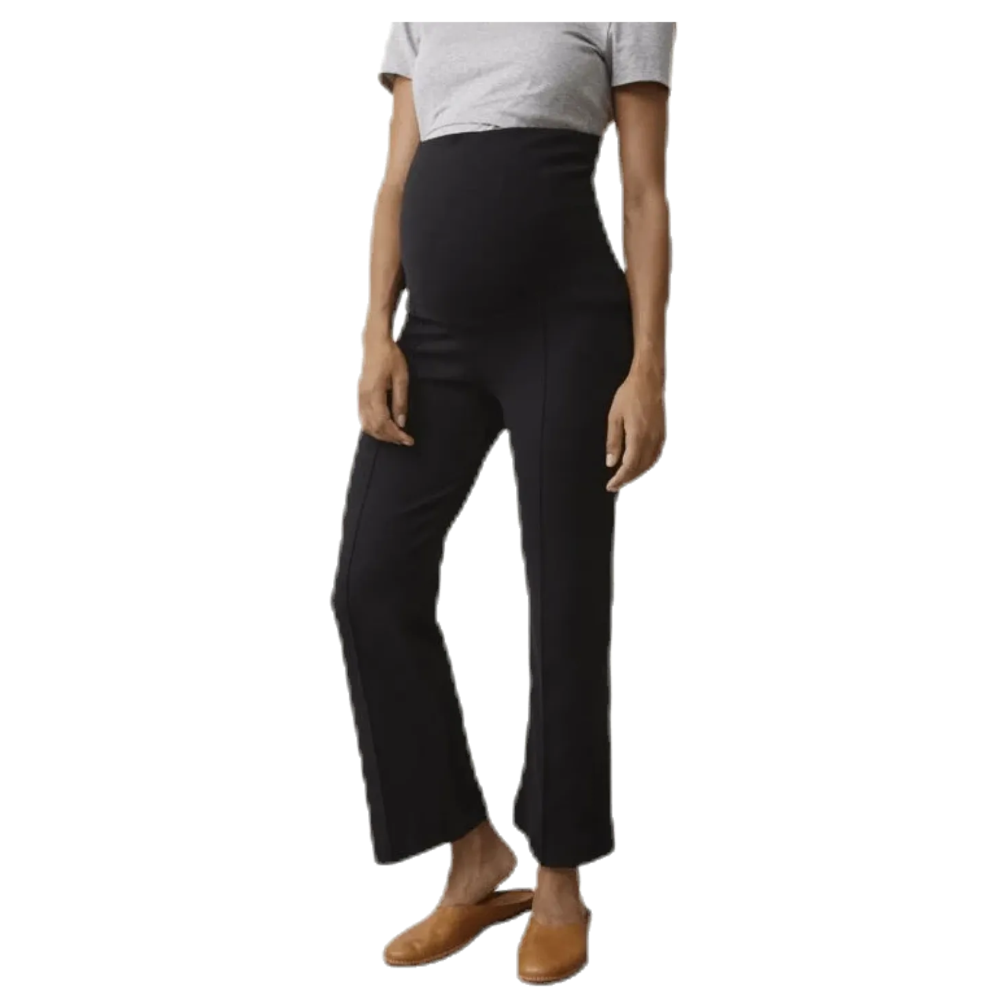 Once-On-Never-Off Cropped Pants Black