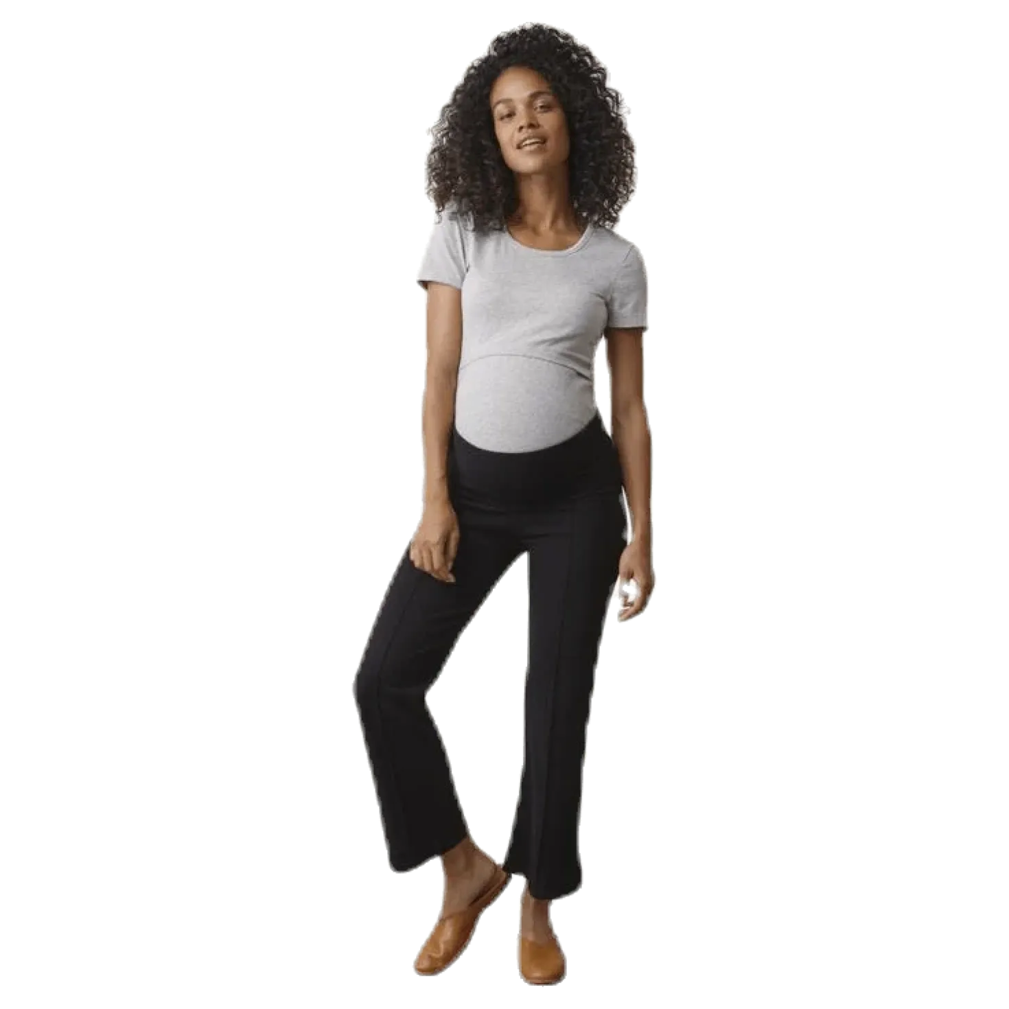 Once-On-Never-Off Cropped Pants Black