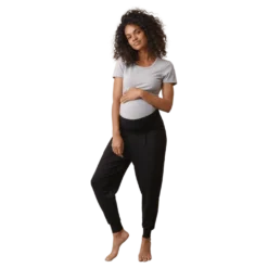 Once-on-never-off easy pants Black