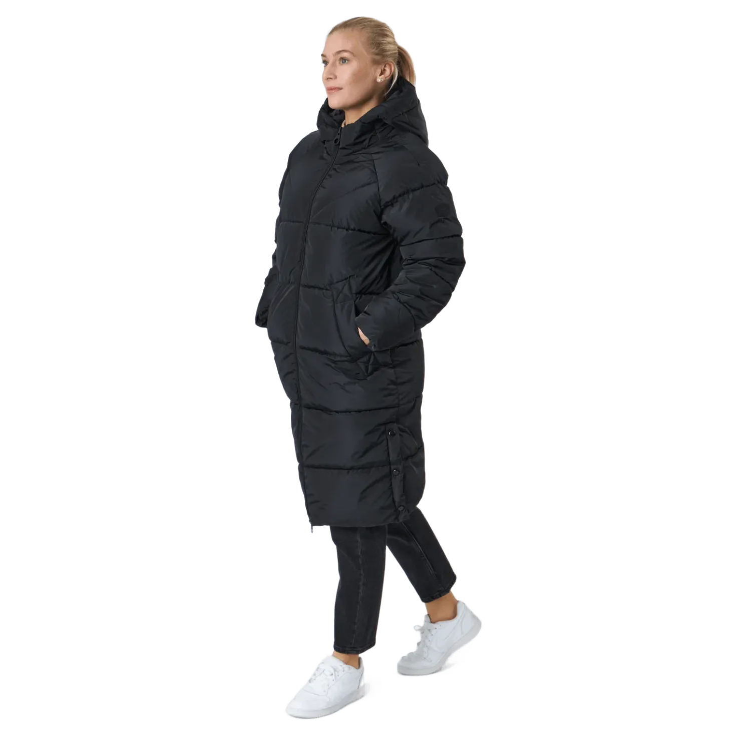 Onlamanda Long Puffer Coat Cc Black