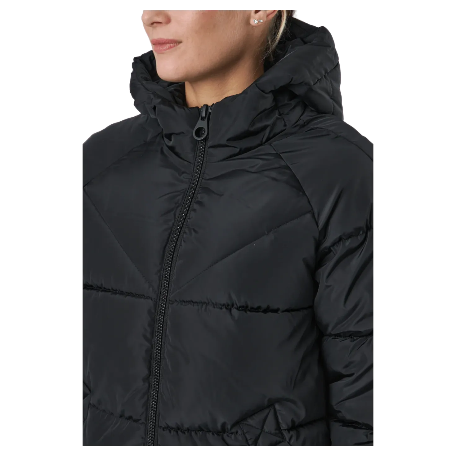 Onlamanda Long Puffer Coat Cc Black