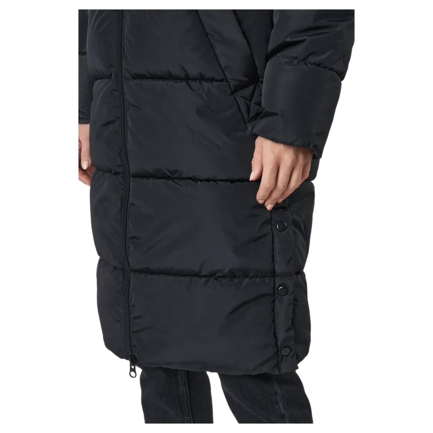 Onlamanda Long Puffer Coat Cc Black