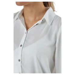 Onlcloudy Ls Shirt Wvn Cloud Dancer