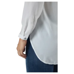 Onlcloudy Ls Shirt Wvn Cloud Dancer