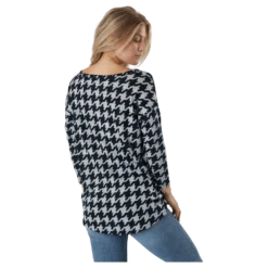 Onlelcos 4/5 Aop Top Jrs Noos Light Grey Melange