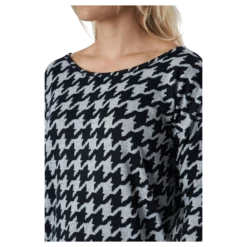 Onlelcos 4/5 Aop Top Jrs Noos Light Grey Melange