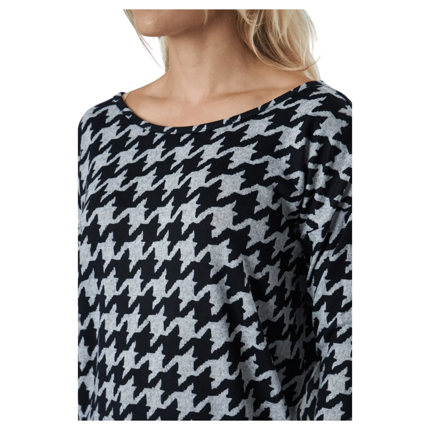 Onlelcos 4/5 Aop Top Jrs Noos Light Grey Melange