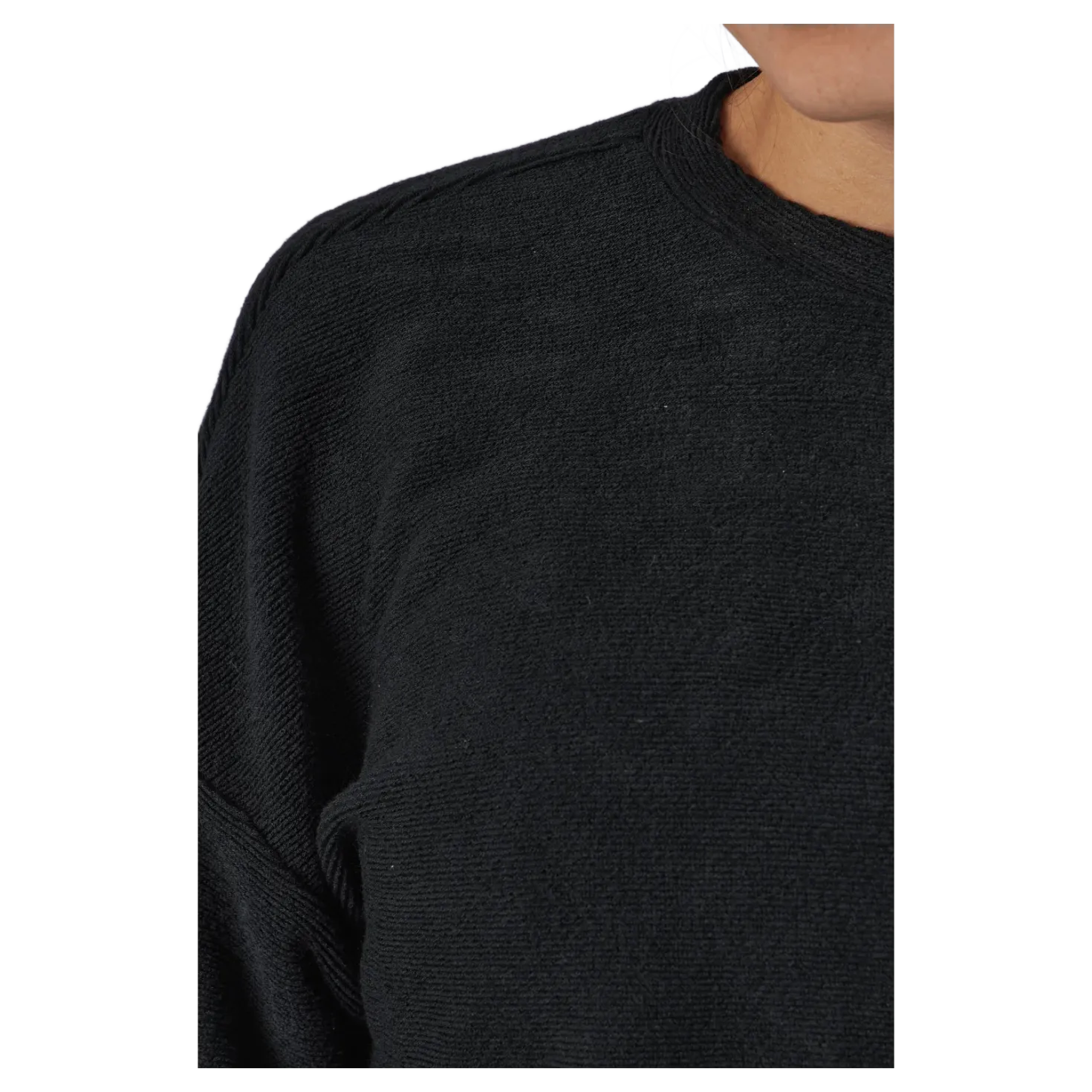 Onljenka L/s O-neck Smock Top Black