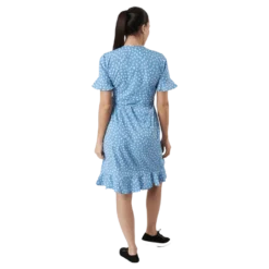 Onlolivia S/s Wrap Dress Wvn Allure