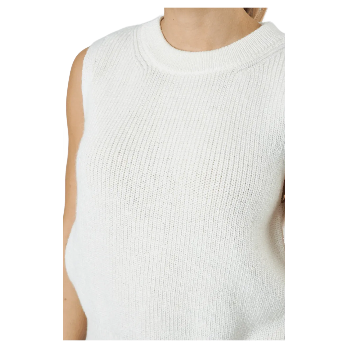 Onlparis Life Vest Knt Tofu