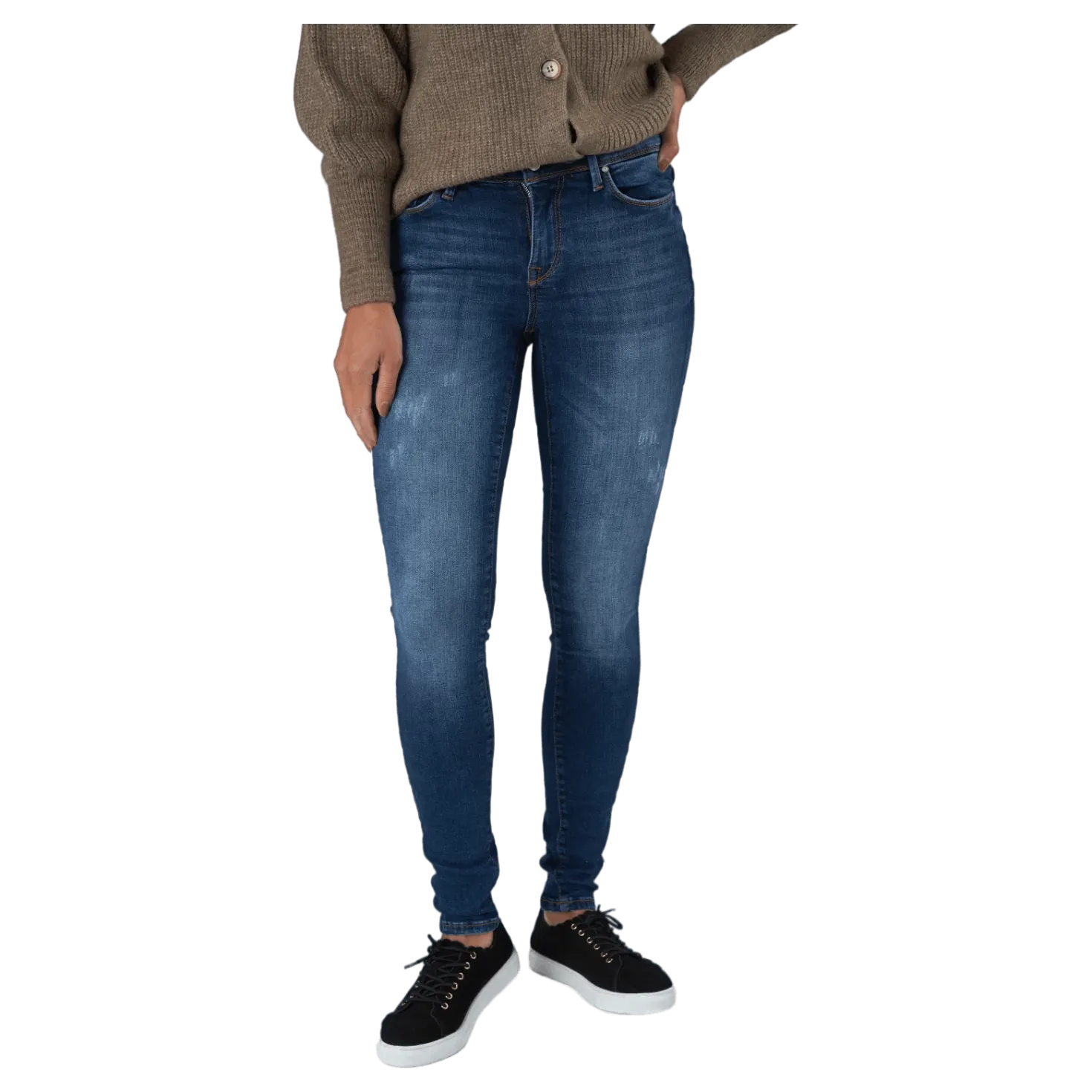 Onlshape Life Reg Sk Rea703 Dark Blue Denim