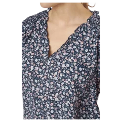 Onlsonja Life S/s V-neck Top N Night Sky